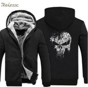 Hero   Sweatshirts Men 2021 New Winter Fleece Print Thick Hoodies Jacket Hoddie Streetwear Hip Hop Male
