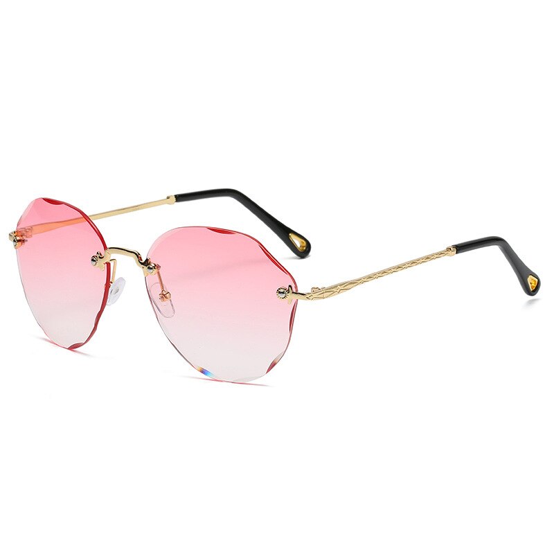 Vintage Oversized Gradient Sunglasses for Women