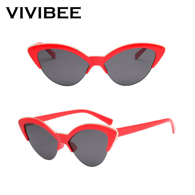 VIVIBEE 2022 Cat Eye Sunglasses