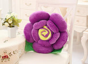 Stereoscopic Rose Style Novelty Home Wedding Decorative Pillows Sofa Cushion Soft Pillow cojines Valentine's Day Gift coussin