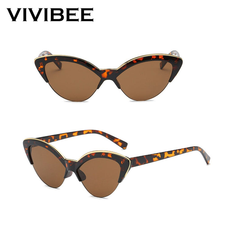 VIVIBEE 2022 Cat Eye Sunglasses