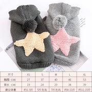 Spring and Autumn Dog Sweater Pet Teddy Clothes Bichon Pomeranian Schnauzer VIP Puppy Clothes Spring Warm