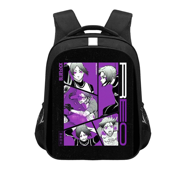 Anime BLUE LOCK Print Backpack Women Men Manga Isagi Yoichi Bachira Meguru Children Schoolbags Laptop Kindergarten Rucksack Gift