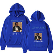 Rapper Drake Hoodie Music Album More Life Graphic Hoodies Men's Women Vintage Gothic Hip Hop Hooded Sweatshirts Streetwear