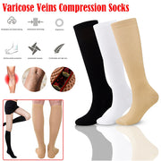 Unisex Medical Compression Socks Edema Diabetes Varicose Veins Socks for Men Women Running Stocking Sports Socks Cramp Relief