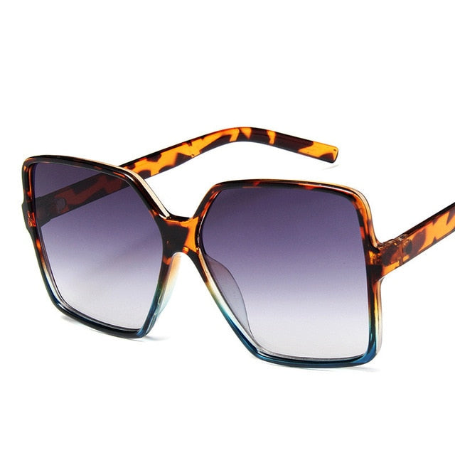 Oversize Gradient UV400 Sunglasses for Women