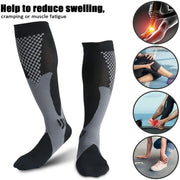 Compression Socks Running Men  20-30 Mmhg Medical  Blood Circulation Women Sports Socks Marathon Cycling Football Varicose Veins