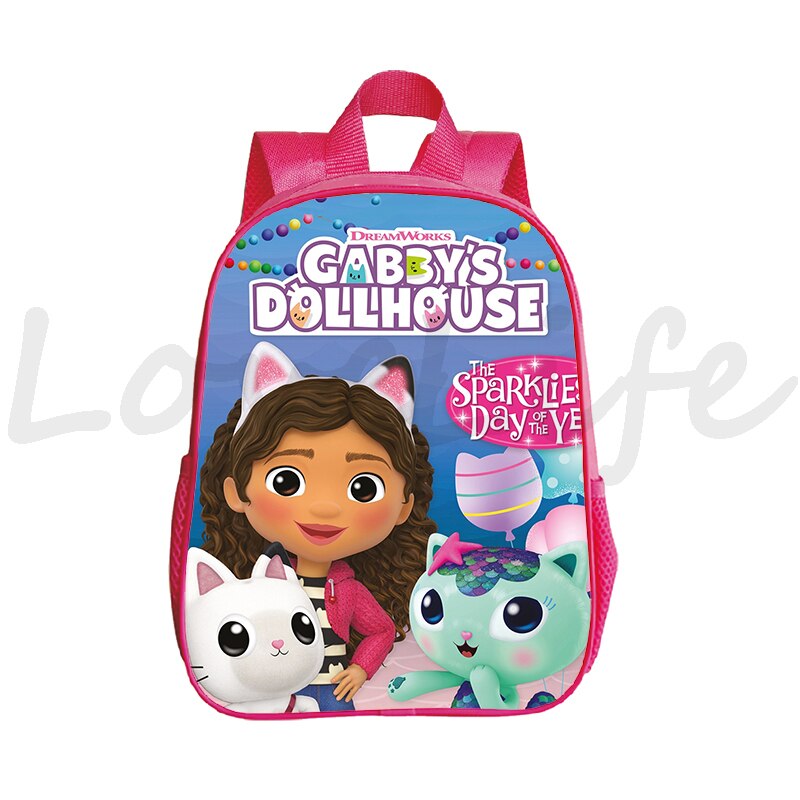 Gabby's Cute Pink Cat Backpack