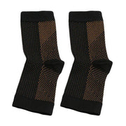 1 Pair Vita-Wear Copper Infused Magnetic Foot Support Compression Foot Sleeve Men Women Compression Socks