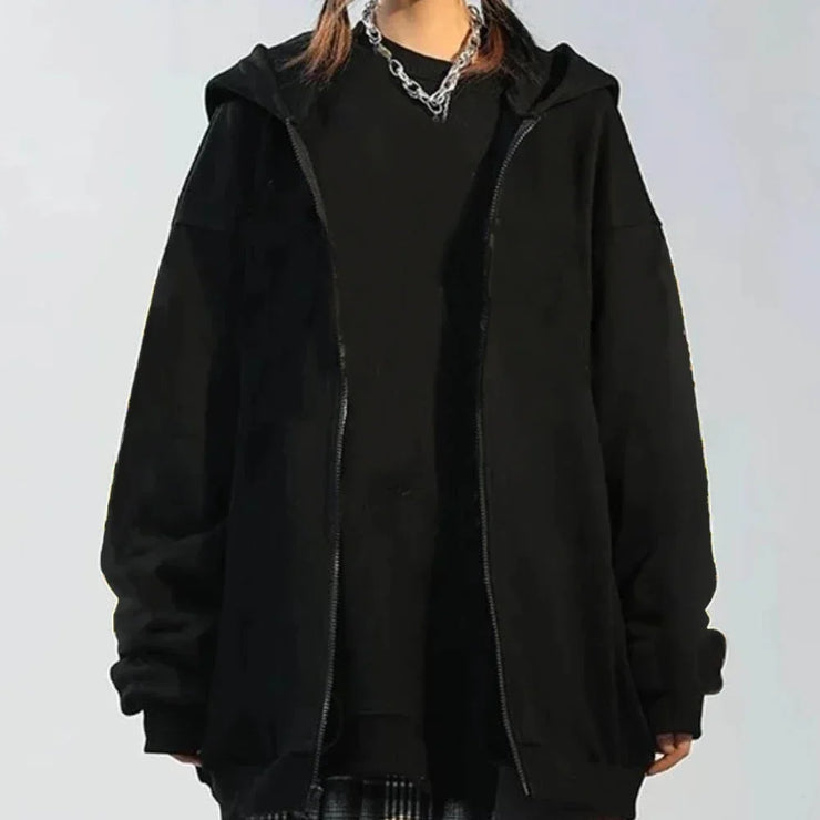 Women's Funny Graphics Clothes Ateez Korean Band Jacket Harajuku Long Sleeve  Zip Up Sweatshirts Kpop Ateez Coat Streetwear