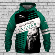 2023 New Logo Car Jaguar Print 3D Hoodie Men's High Quality Cycling Suit Harajuku Fashion Pullover Extra Large Jacket