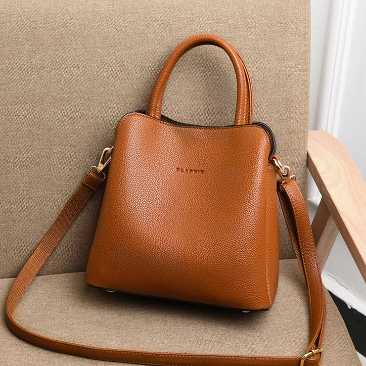 Luxury Handbags Women Bags Designer High Quality  Leather Handbags Casual Tote Bag Ladies Shoulder Messenger Bags sac a main PAP SHOP 42