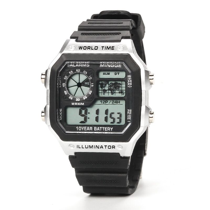 2021 new Military Digital Watches Men Sports Luminous Chronograph Waterproof Male Electronic Wrist Watches Relogio Masculino PAP SHOP 42