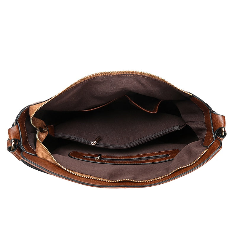 DIDABEAR Hobo Bag Leather Women Handbags Female Leisure Shoulder Bags Fashion Purses Vintage Bolsas Large Capacity Tote bag PAP SHOP 42