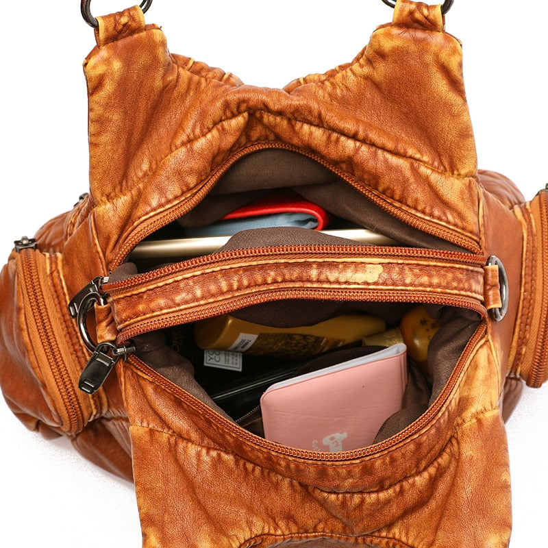 Luxury Designer Handbags Women Rivet Bags High Quality Purses And Handbags Vintage Shoulder Corssbody Bags For Women 2020 Totes PAP SHOP 42