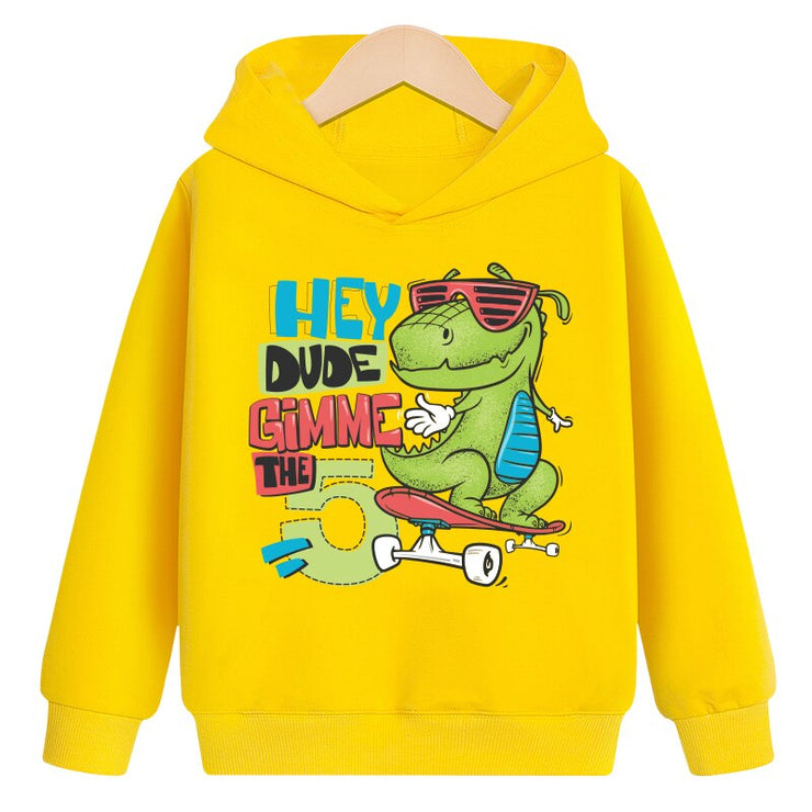 Sweatshirts Hoodies Long-Sleeve Baby Baby-Boys-Girls Kids Children Cartoon Autumn New Spring Tops Clothes Clothing Dinosaur PAP SHOP 42