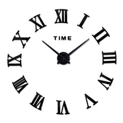 top fashion new free shipping Modern clock watch Wall Stickers clocks reloj de pared home decoration horloge Needle Quartz PAP SHOP 42