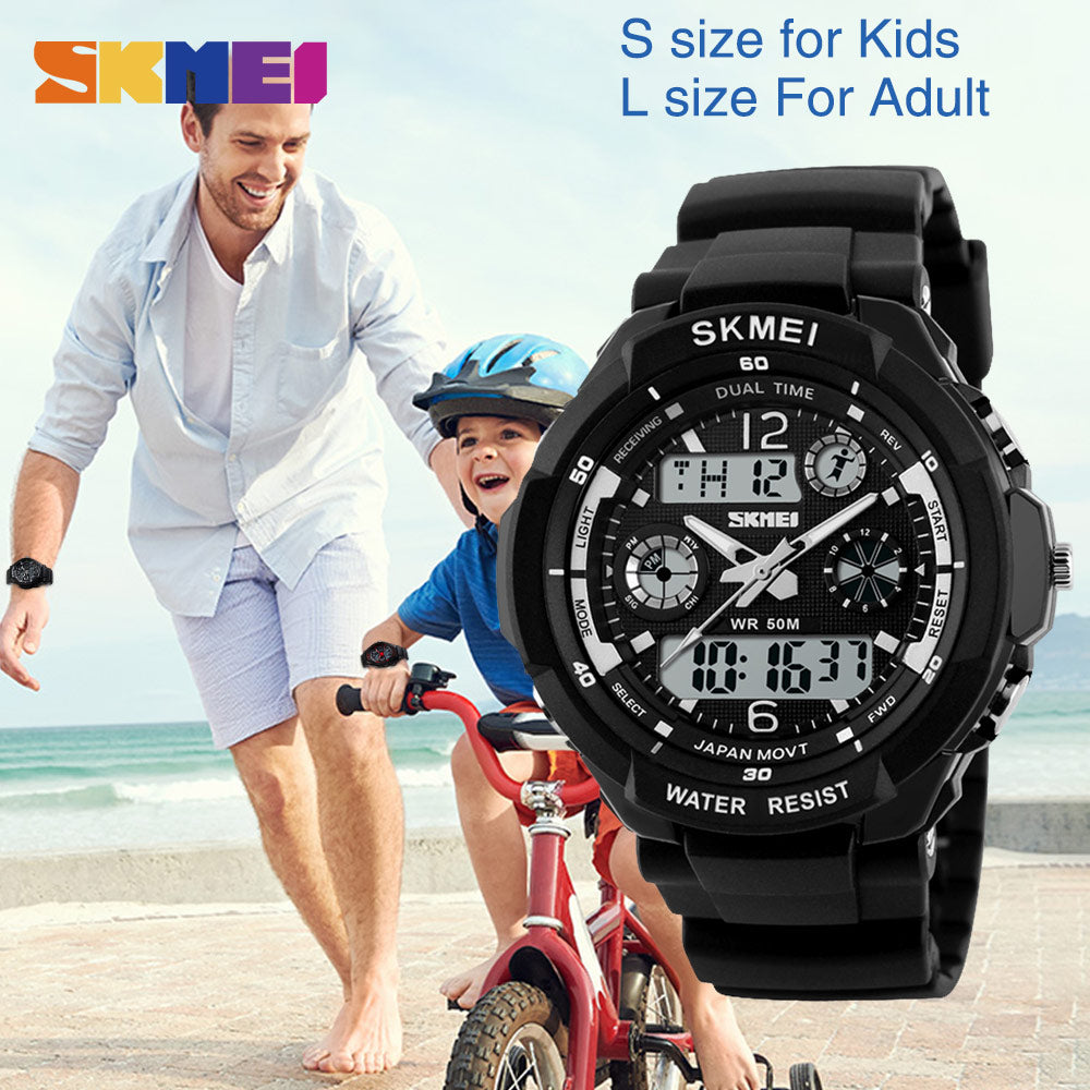 SKMEI Kids Watches Anti-Shock 5Bar Waterproof Outdoor Sport Children Watches Fashion Digital Watch Relogio Masculino 0931 1060 PAP SHOP 42
