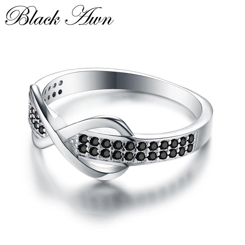 2022 New Classic Silver Color Jewelry Trendy Engagement Fashion Bague Femme for Women Luxury Wedding Rings Bijoux C090 PAP SHOP 42