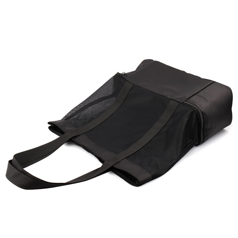 JJDXBPPDD Women Simple Functional Portable Foldable Shopping Bag Balck Tote Bags Package Crossbody Bags Purses Casual Handbag PAP SHOP 42