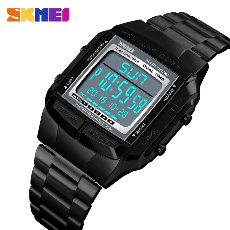 SKMEI Military Sports Watches Electronic Mens Watches Top Brand Luxury Male Clock Waterproof LED Digital Watch Relogio Masculino PAP SHOP 42