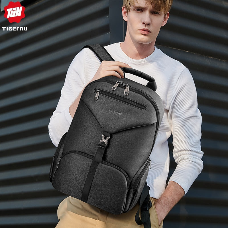 Tigernu Men Waterproof 14 Inch Laptop Backpack High Quality Male Travel Backpacks Mochilas Fashion School Backpack Bag For Men PAP SHOP 42