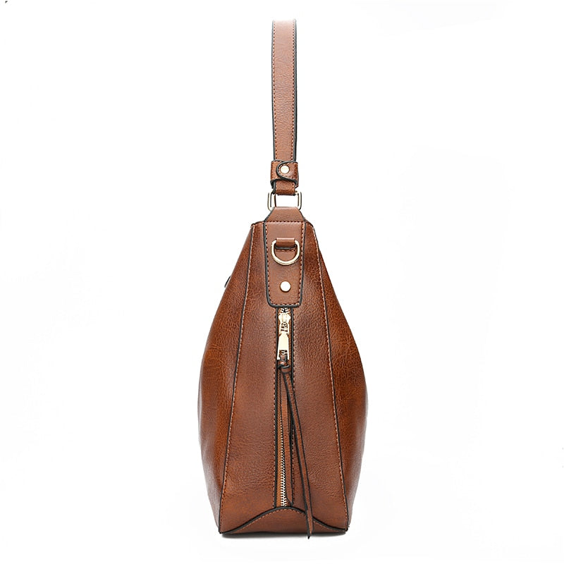 DIDABEAR Hobo Bag Leather Women Handbags Female Leisure Shoulder Bags Fashion Purses Vintage Bolsas Large Capacity Tote bag PAP SHOP 42