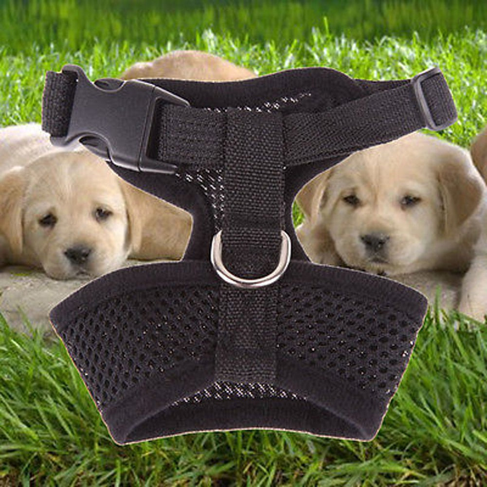 Free Shipping Small Dog Pet Harness Puppy Cat Vest Harness Collar For Chihuahua Pug Bulldog Cat arnes perro PAP SHOP 42