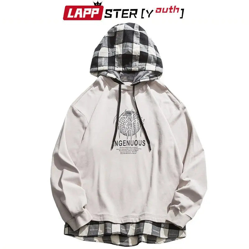 LAPPSTER-Youth Plaid Harajuku Oversized Hoodies 2022 Pullovers Men Korean Fashions Sweatshirt Streetwear Hip Hop Kpop Clothing PAP SHOP 42