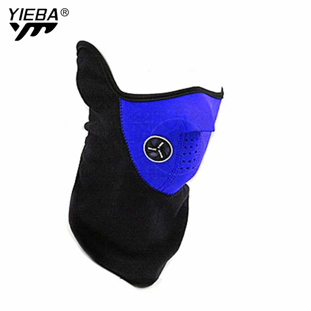 warm face mask new style motorcycle windproof mask outdoor sports warm ski caps bicycle bike balaclavas half face mask PAP SHOP 42