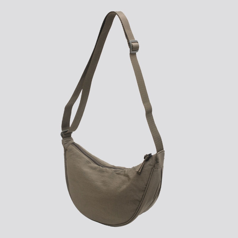 Simple Design Women&#39;s Messenger Bag Fashion Ladies Nylon Hobos Small Shoulder Bags Vintage Female Girls Purse Cloth Handbags PAP SHOP 42