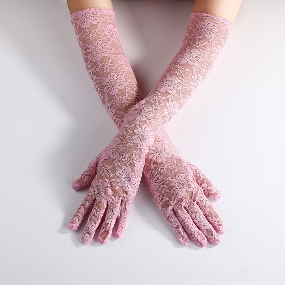 Lace Fingerless Gloves. PAP SHOP 42