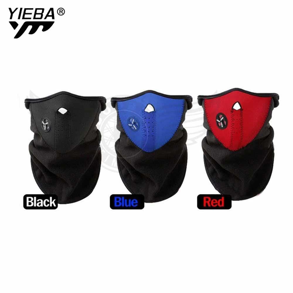 warm face mask new style motorcycle windproof mask outdoor sports warm ski caps bicycle bike balaclavas half face mask PAP SHOP 42
